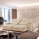 Ver imagem 1 de Sofá Turim Linho 02 Módulos de 100cm B25cm Meu Sofá Online