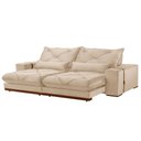 Ver imagem 2 de Sofá Turim Linho 02 Módulos de 100cm B25cm Meu Sofá Online