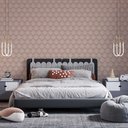 Ver imagem 2 de Papel de Parede Arabesco Marrom Rosê Gh Papel de Parede 3,5m