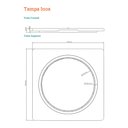 Ver imagem 4 de Grelha para Ralo Linear Novii Abre e Fecha 9574 15x15 Inox Polido