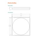 Ver imagem 5 de Grelha para Ralo Linear Novii Abre e Fecha 9574 15x15 Inox Polido