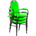 Ver imagem 1 de Kit com 3 Cadeiras para Auditório Linha Hotel Verde