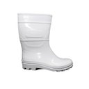 Ver imagem 2 de Bota Pvc C/forro Branca Curta Cartom Tp106 41