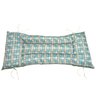 Almofada Futon para Banco 180x40cm Estampada:quadrado Azul Claro - 1