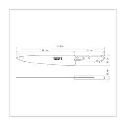 Faca Peixeira-cozinha 10" - 4