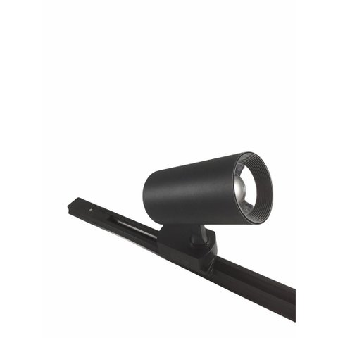 Luminária Spot Led Trilho 30w Preto Frio 6000k