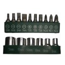 Ver imagem 1 de Kit Chave Catraca Reversível+ Canhão+ Soquete+ Bit 17 Peças