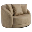Ver imagem 1 de Poltrona Decorativa Maya Base Giratoria Courino Tcs 729 Moll