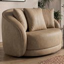 Ver imagem 2 de Poltrona Decorativa Maya Base Giratoria Courino Tcs 729 Moll