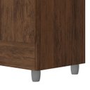 Ver imagem 7 de Guarda-roupa Casal 6 Portas 2 Gavetas com Espelho Ideval Imbuia Rústico