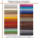 Ver imagem 2 de Poltrona Sala Decorativa Louis Corino Bege Pés Palito Castanho