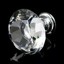 Ver imagem 3 de Kit 4 Puxadores de Cristal 30 Mm Gaveta