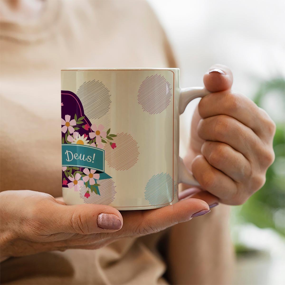 Caneca mãe presente de Deus - 3