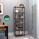 Ver imagem 2 de Estante Livreiro Multiuso Estilo Industrial 180cm 6 Prateleiras Trento Demolição - Artefamol