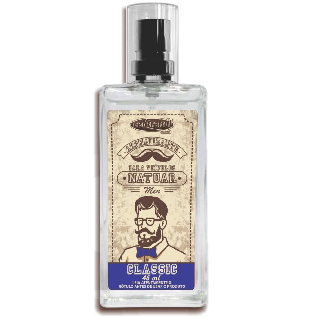 AROMATIZANTE NATUAR MEN CLASSIC 45ML CENTRAL SUL - 1