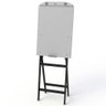 Flip Chart Quadro Branco Soft 60x90cm de Madeira - Preto - 1