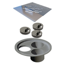 Ver imagem 4 de Grelha para Caixa Sifonada 15x15 Inox Polido Ralo Linear