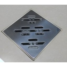 Grelha para Caixa Sifonada 15x15 Inox Polido Ralo Linear - 1