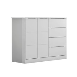 Guarda Roupa e Comoda Infantil Phoenix Baby Eloa 5 portas 8 Gavetas - 2 Guarda Roupa e Comoda Infantil Phoenix Baby Eloa 5 portas 8 Gavetas - 2