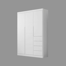 Guarda Roupa e Comoda Infantil Phoenix Baby Eloa 5 portas 8 Gavetas - 4 Guarda Roupa e Comoda Infantil Phoenix Baby Eloa 5 portas 8 Gavetas - 4