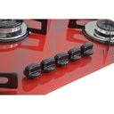 Ver imagem 3 de Cooktop Chapa 5bocas Tripla Chama 127/220v Mar Verm