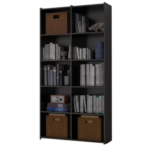 Estante para Escritório Quarto Livreiro Multiuso Holanda Casa Mobília Movelaria