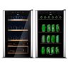 Kit Eos Beer & Wine: Cervejeira 76l Ece80 220v + Adega Climatizada 24 Garrafas Eac24im 220v - 1