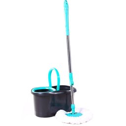 Esfregão Mop Giratório com Balde Gira 360° Panosul - 1