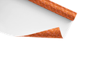 Ver imagem 3 de Papel de Parede Adesivo Azulejo Pastilha Laranja 2,80m