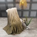 Ver imagem 5 de Cobertor Galaxy Queen Manta Ultrasoft Alto Relevo Degradê Super Macia - Gold - Bege