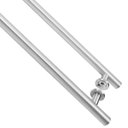 Ver imagem 2 de Puxador Duplo Tubular 1" Alumínio - Cromado Loja da Indústria 300mm x 200mm