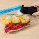 Ver imagem 4 de Seladora a Vacuo Conserva Alimentos 2 em 1 Bomba de Ar Sacos Reutilizavel Recarregavel Portatil Cozi