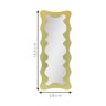 Espelho de Corpo Instagramavel Amarelo1,60x58cm Orgânico - 4