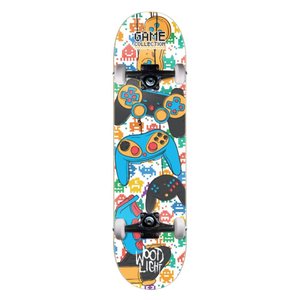 Skate Iniciante Wood Light Game Control