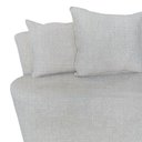 Ver imagem 4 de Kit Namoradeira + 2 Poltronas Yara Orgânica Linho Bege