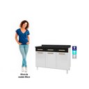 Ver imagem 6 de Balcão de Cozinha Ágata 3 Portas e 3 Gavetas com Tampo 817108 Telasul