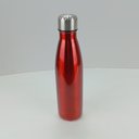 Ver imagem 6 de Garrafa Térmica Squeeze Academia Treino 27x7x7cm 500ml Inox Vermelho Parede Dupla Mijia