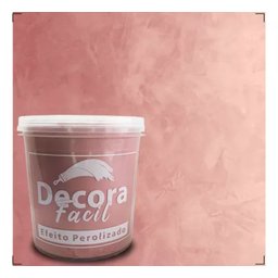 Cimento Queimado com Efeito Perolizado Decora Fácil 1kg - Baby Pink - 8