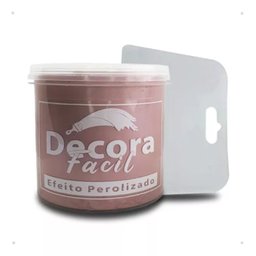 Cimento Queimado com Efeito Perolizado Decora Fácil 1kg - Baby Pink - 2
