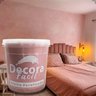 Cimento Queimado com Efeito Perolizado Decora Fácil 1kg - Baby Pink - 9