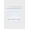 Painel para Tv até 55 Polegadas 130cm Mdf Branco Veneza - On Móveis - 2