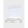 Painel para Tv até 55 Polegadas 130cm Mdf Branco Veneza - On Móveis - 4