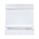Ver imagem 6 de Painel para TV até 55 Polegadas 130cm MDF Branco Veneza - On Móveis