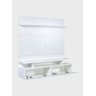 Painel para Tv até 55 Polegadas 130cm Mdf Branco Veneza - On Móveis - 5