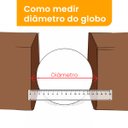 Ver imagem 7 de Vidro Globo Esfera Bola 15cm Diâmetro Vidro Fosco sem Colar