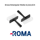 Ver imagem 2 de Broxa Retangular Media 15,5x5,5cm - Roma