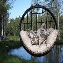 Ver imagem 2 de Kit com 4 Espreguiçadeiras, 1 Balanço Hungria, 1 Chaise e Mesa Centro Trama Original