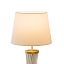 Ver imagem 3 de Abajur Sindora Dct00553 32x62cm E14x1 Dourado