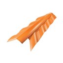 Ver imagem 1 de Cumeeira Lateral Articulada Pvc Colonial Cerâmica (par)