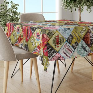 Toalha Mesa Plástica Térmica Pvc Churrasco Cerveja 140x140